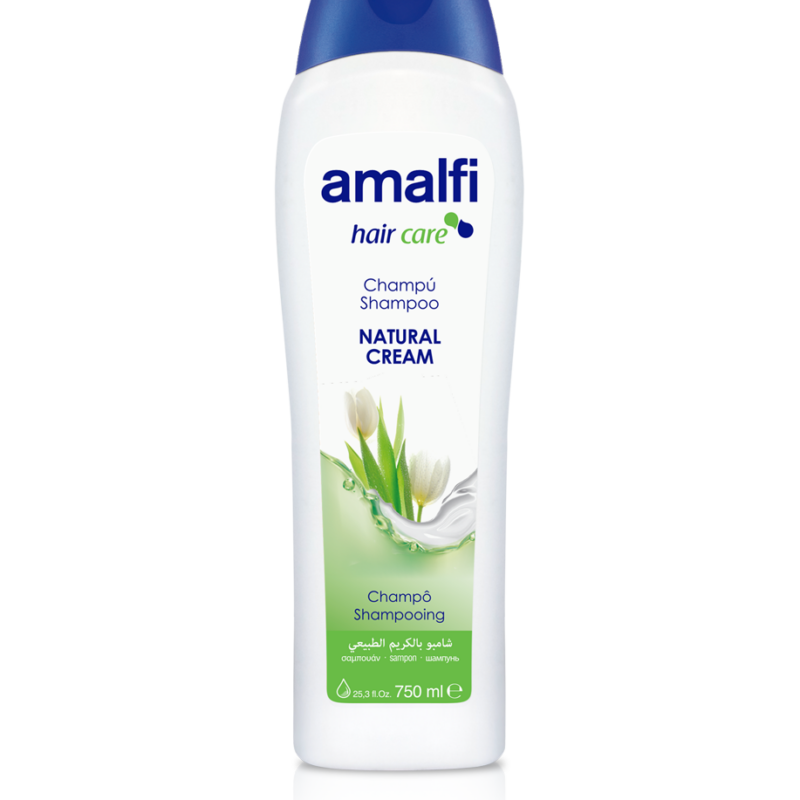 Lot de 8 (1€ unité) : Shampoing crème naturelle - 750ml