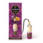 Présentoir de 14 (Soit 1,90€ pièce) : Parfum pour voiture à suspendre - Fruits de la Passion +45j