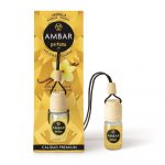 Présentoir de 14 (Soit 1,90€ pièce) : Parfum pour voiture à suspendre - Vanille +45j