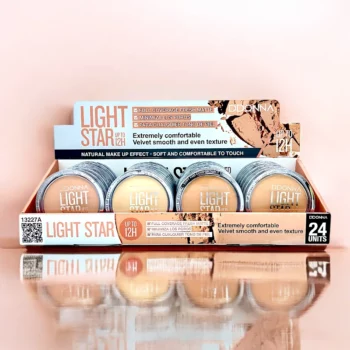 Pack de 24 (soit 0.94€ l'unité) Poudre Compact LIGHT STAR 12H - D'Donna