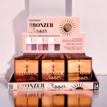Pack de 24 (soit 1.07€ l'unité) Poudre de Visage BRONZER SHIMMER - D'Donna