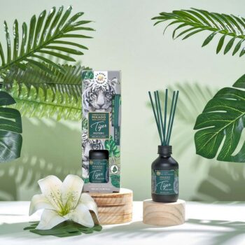 Lot de 4 : Mikado gamme Safari - Melon & Lys 100ml