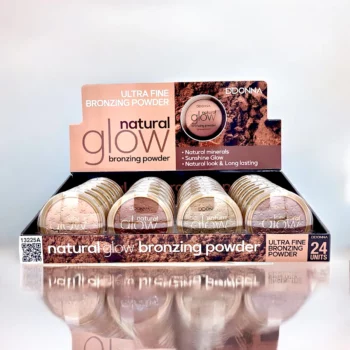 Pack de 24 (soit 1.02€ l'unité) Poudre de Visage NATURAL GLOW BRONZING - D'Donna
