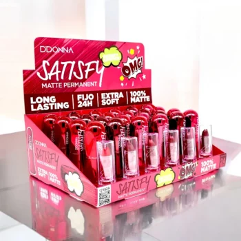 Pack de 24 (soit 1,26€ l'unité) Rouge à lèvres SATISFY OMG! - D'Donna – Image 3