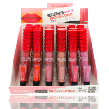 Présentoir de 24 (0,63€ pièce) : Gloss professionnel 24h