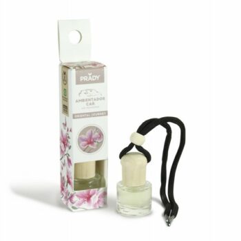 Carton de 12 (soit 1.15€ pièce) Parfum voiture à suspendre Prady -  Voyage Oriental