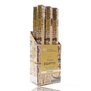 Pack de 6 boîtes (soit 0,60€ l'unité) de 20 sticks d'encens - Égypte