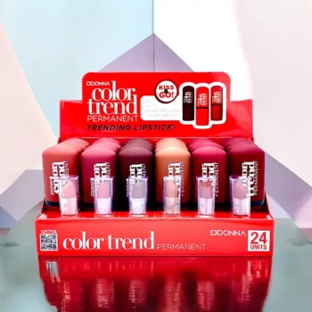 Pack de 24 (soit 0,72€ l'unité) : Rouge à lèvres Color Trend - D'Donna