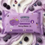 📦 Carton de 24 Paquets de Lingettes Multi-Usages Mains Visage & WC - The Fruit Company 🍓🥥 - Mûres