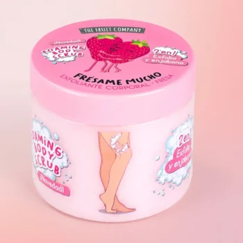 Carton de 6 : Gommage du corps + savon - 2 en1 parfum fraise chantilly