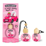 Pack de 14 (soit 2,25€ pièce) : Parfum pour voiture 2 utilisations - Fraise Chantilly