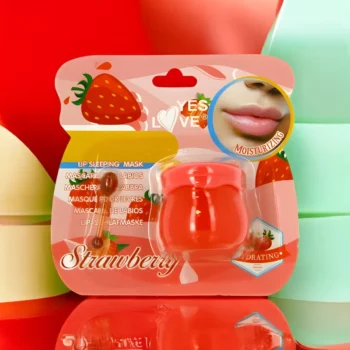 Pack de 24 (soit 1,88€ l'unité) : Masques pour les Lèvres à la Fraise - Yes Love – Image 3