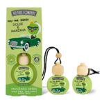 Pack de 14 (soit 2,25€ pièce) : Parfum pour voiture 2 utilisations - Pomme verte