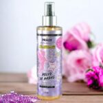 Lot de 4 (soit 3,40€ pièce) : Brume parfumée et pailletée corps et cheveux "Musk-fleuri" - Prady