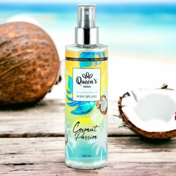 Lot de 4 (soit 2,50€ pièce) : Brume corporelle rafraichissante "COCONUT PASSION" - Prady