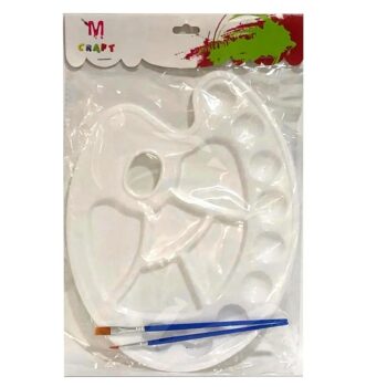 Lot de 6 paquets de palette de peinture avec pinceaux (0,65€ le paquet) – Image 2