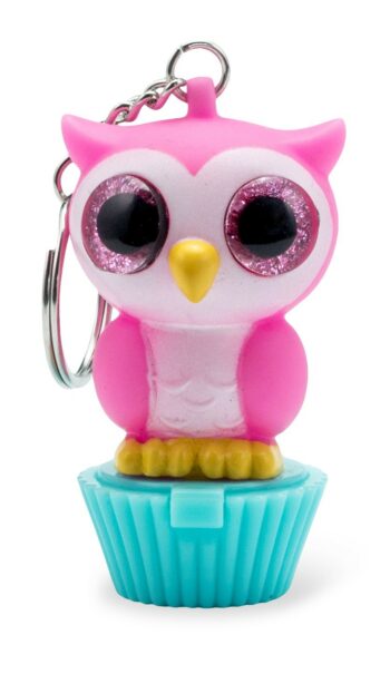 Présentoir de 24 (soit 2,78€ l'unité) : Baume à lèvres porte-clés SQUISHNIMALS – Image 3