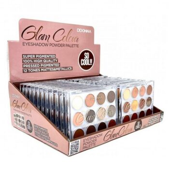 Présentoir de 24 (soit 1,92€ l'unité) : Fard à paupières GLAM COLOR
