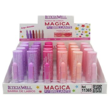 Présentoir de 24 (soit 0,99€ l'unité) : Rouge à lèvres magique brillant