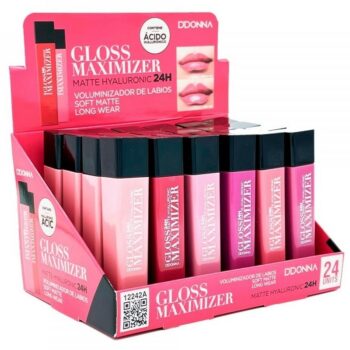 Présentoir de 24 (soit 1,02€ l'unité) : Gloss Mat Hyaluronic MAXIMIZER 24H.