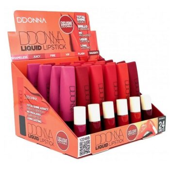Présentoir de 24 (soit 0,90€ l'unité) : Rouge à lèvres liquide 24h