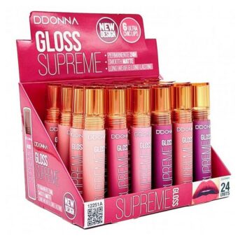 Présentoir de 24 (soit 1,12€ l'unité) : Gloss SUPREME MATTE 24H.