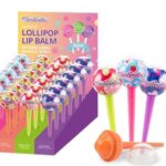 Présentoir de 24 (soit 2,42€ l'unité) : Baume à lèvres LOLLIPOP