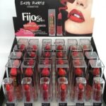 Présentoir de 24 (1,12€ pièce) : Rouge à Lèvres 6 couleurs 24H. FIXE - EASY PARIS