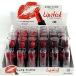 Présentoir de 24 (1,20€ pièce) : Rouge à Lèvres 6 couleurs 24H - EASY PARIS