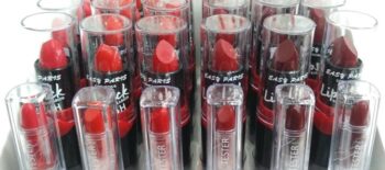 Présentoir de 24 (1,20€ pièce) : Rouge à Lèvres 6 couleurs 24H - EASY PARIS – Image 2