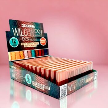 Pack de 12 (soit 1.55€ l'unité) : Palette fard a paupières WILD WEST - D'Donna – Image 6