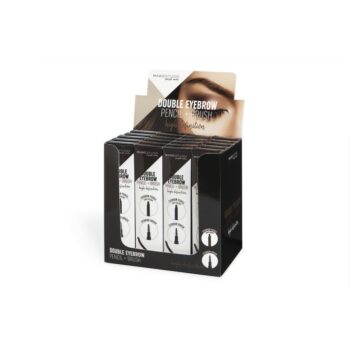 Lot de 24 Crayons sourcils marrons avec brosse - Magic Studio – Image 2