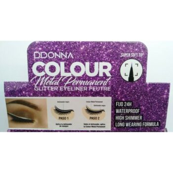 Lot de 48 Eyes-Liners feutres pailletés - D'Donna – Image 3