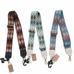 Lot de 3 Sangles de sac à losanges (soit 2,90€ unité)