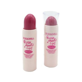 Présentoir de 24 (soit 1,22€ l'unité) : Blush CHEEKS & Rouge à lèvres 2 EN 1 – Image 2