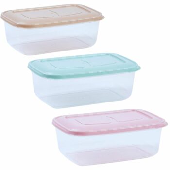 Pack de 12 (soit 1,19€ pièce) Boite alimentaire 1,2L de haute qualité sans BPA