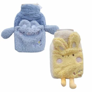 Lot de 2 Bouillottes Animaux (4,30€ l'unité)