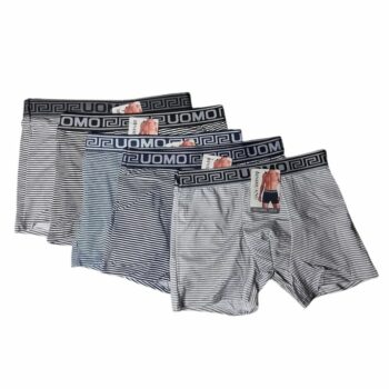 Lot mélangé de 24 (soit 1,20€ unité) : Boxers à rayures M au XXXL - Collection Trendy – Image 3