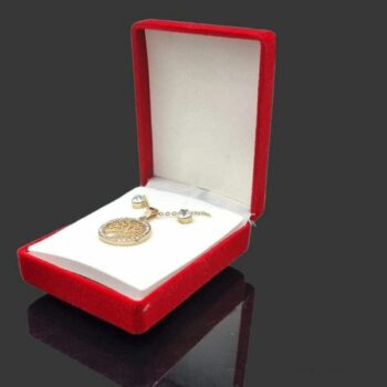 Lot de 12 (soit 1,50€ l'unité) : Bon mélange varié de Coffret collier + boucles d'oreilles – Image 2
