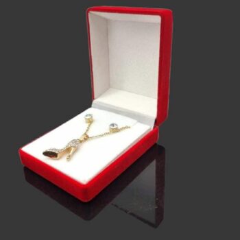 Lot de 12 (soit 1,50€ l'unité) : Bon mélange varié de Coffret collier + boucles d'oreilles – Image 14