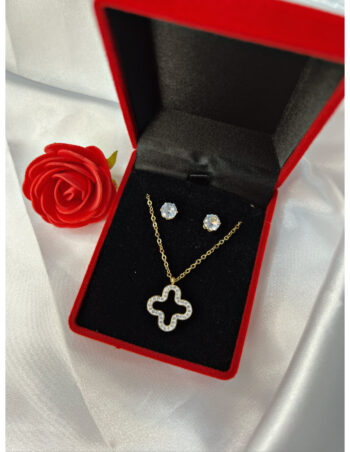 Lot de 12 (soit 1,50€ l'unité) : Bon mélange varié de Coffret collier + boucles d'oreilles – Image 10