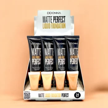 Présentoir de 24 (soit 0.73€ l'unité) : Fond de Teint Liquide Matte Perfect - D'Donna