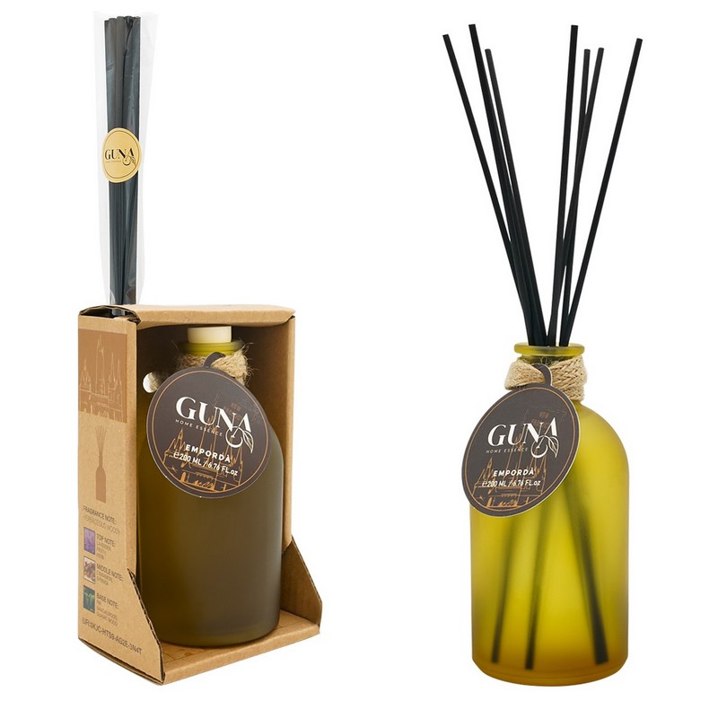 grossiste mikado emporda 1 Lot de 6 Mikados 200ml Guna (5,80€ unité) - Empordà – Image 1