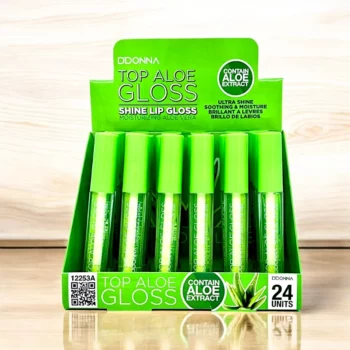 Présentoir de 24 (soit 0,99€ l'unité) : Gloss TOP ALOE VERA