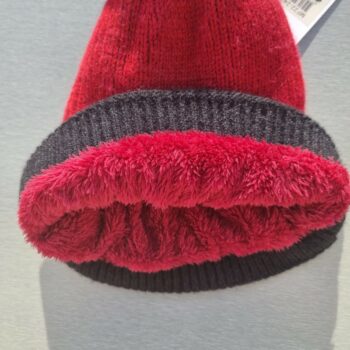 Lot de 4 Bonnets bicolores à pompon (2,90€ l'unité) – Image 5