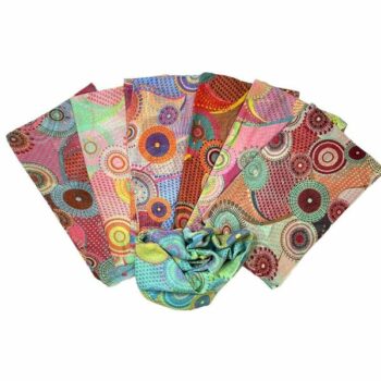 Mélange bien répartit de 96 (1,80€ pièce) : Foulard imprimé de qualité premium – Image 2