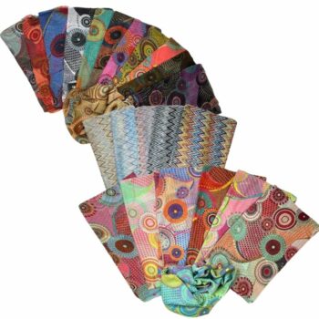 Mélange bien répartit de 96 (1,80€ pièce) : Foulard imprimé de qualité premium – Image 3