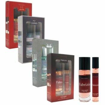 Mélange de 10 (4.90€ unité) : Coffret de 2 eaux de toilette générique homme - 37ml + 20ml