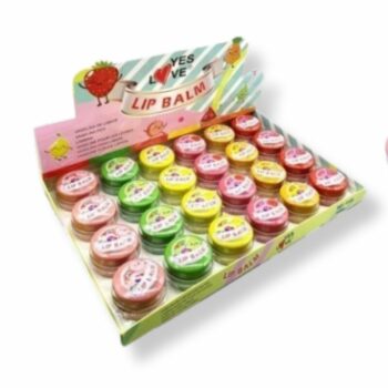 Boîte de 24 (soit 1,33€ unité) : Baume à lèvres vaseline parfumé
