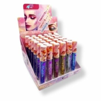 Présentoir de 36 (soit 1.38€ unité) : Gel pailleté multifonctions